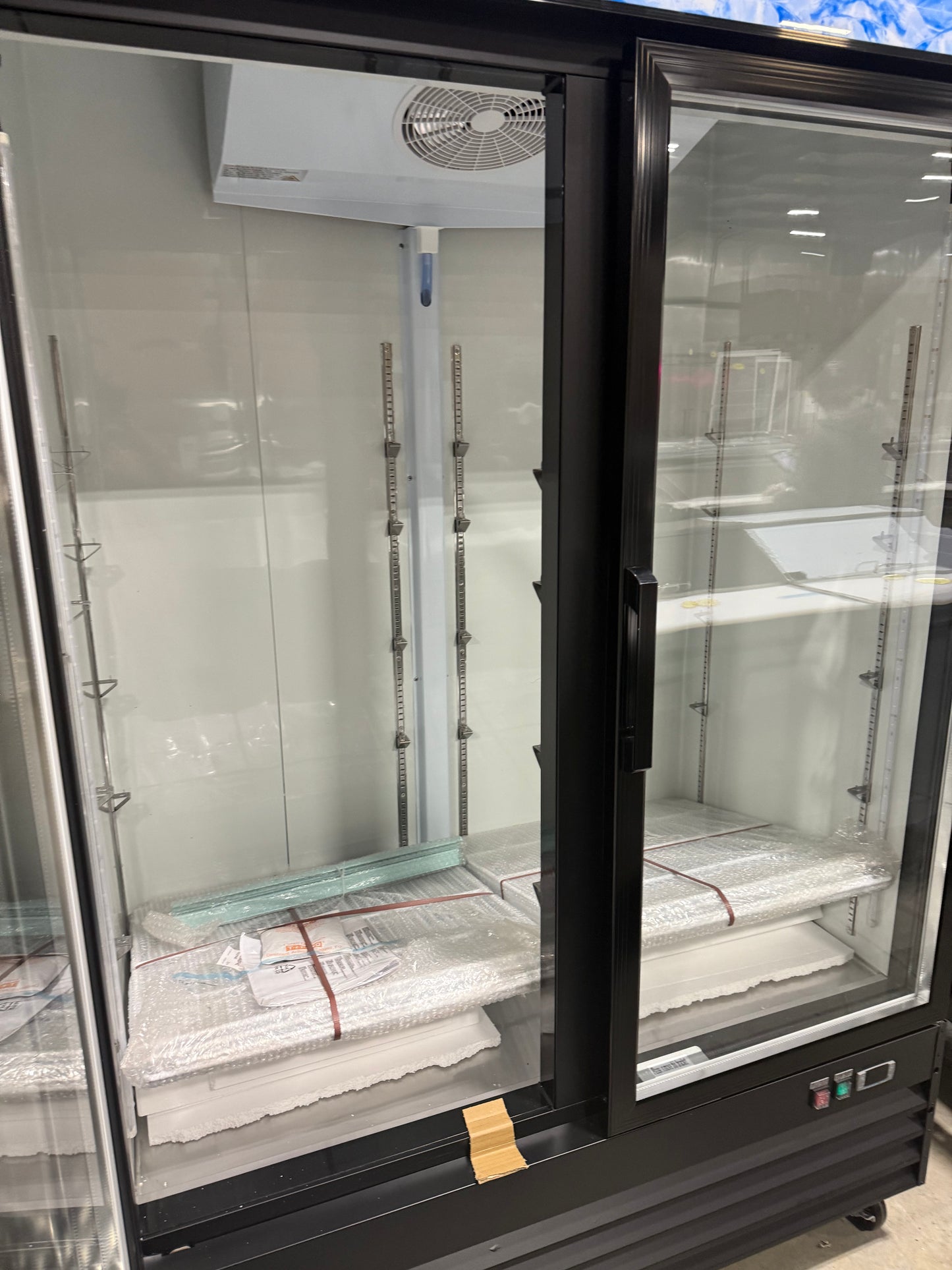 CES 2 Door Glass Front Merchandiser Cooler