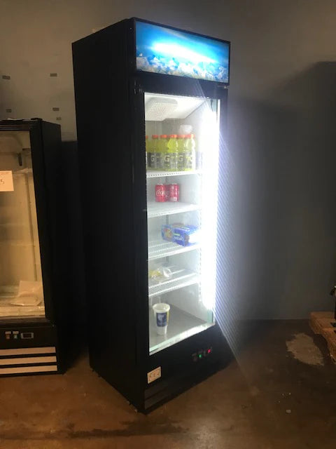 CES Single Door Merchandising Cooler (14cuft.)