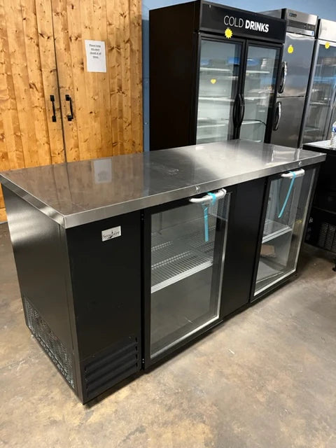 Seoulaire 69" Glass Front Bar Back