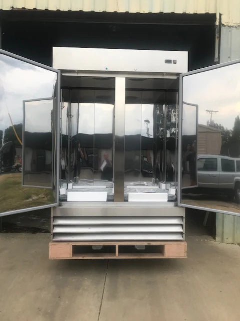 CES 2 Door Stainless Cooler