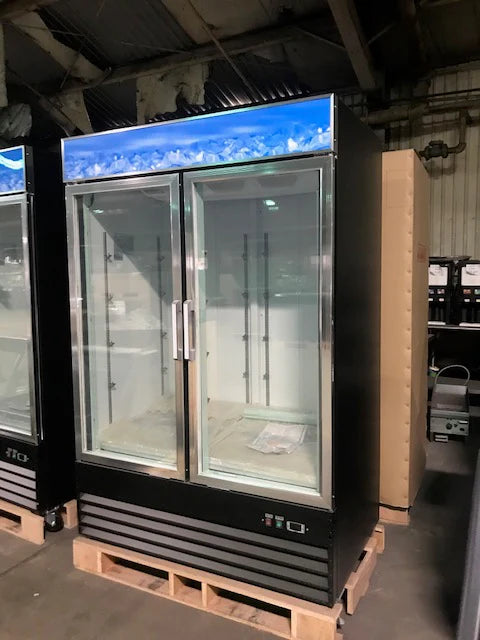 CES Double Door Merchandiser Freezer
