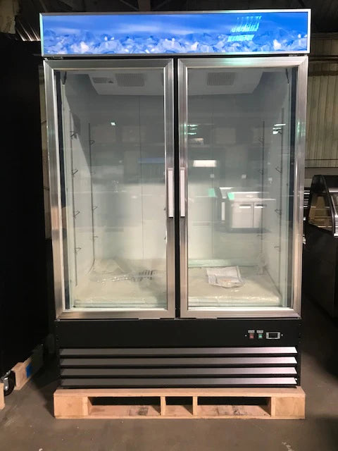 CES Double Door Merchandiser Freezer