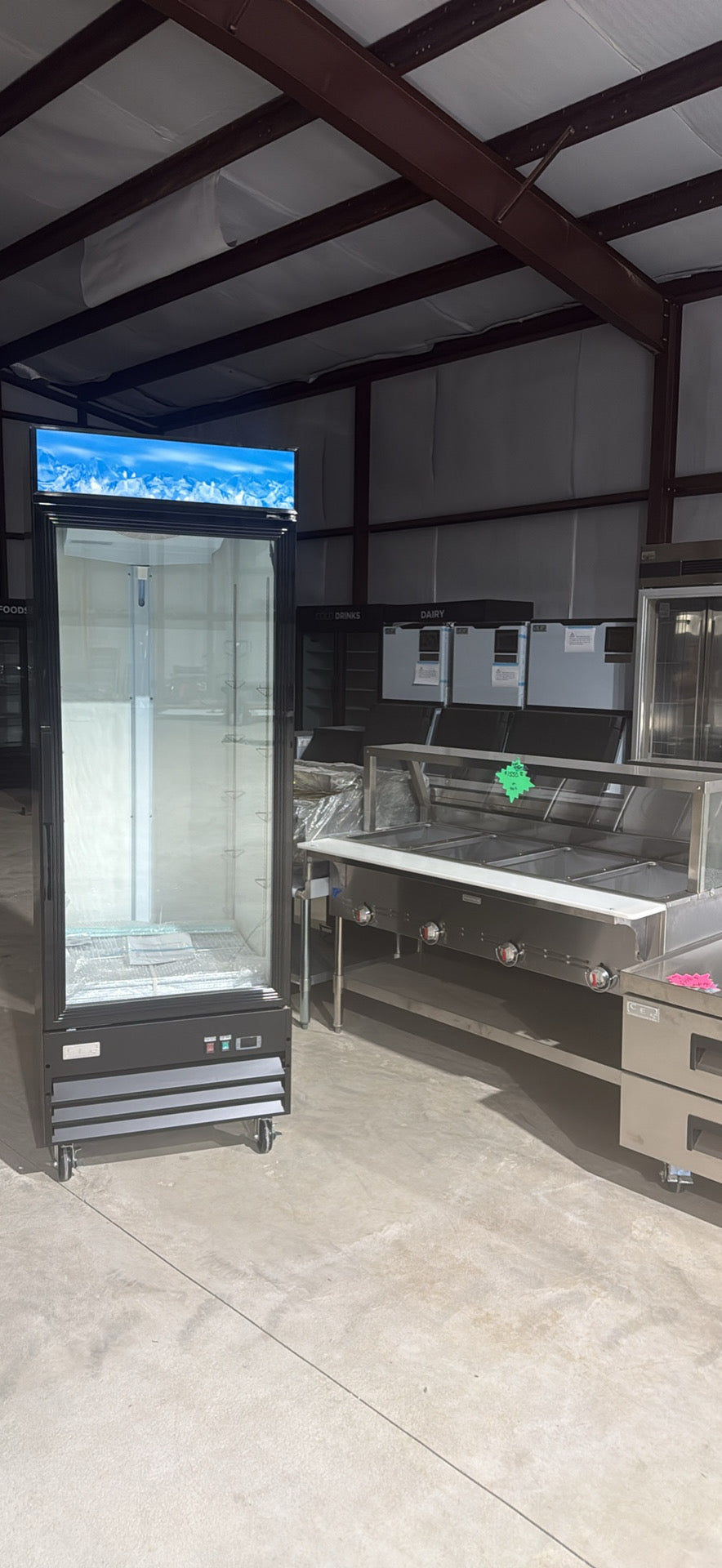 CES Single Door Merchandiser Freezer (23cu.ft.)