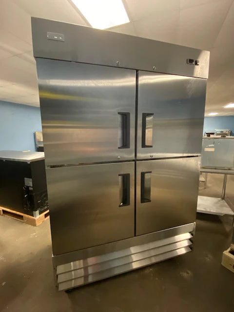CES 4-Door Split Series Stainless Freezer