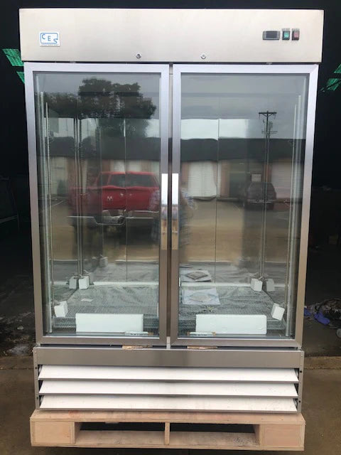 CES 2 Door Glass Front Cooler