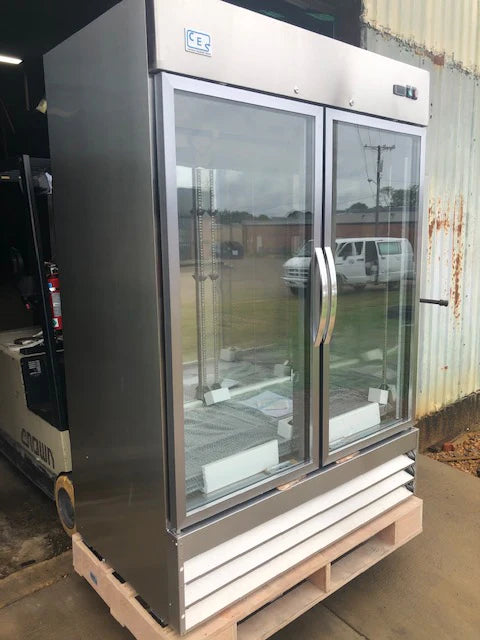 CES 2 Door Glass Front Cooler