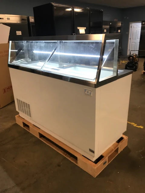 CES 66" Ice Cream Dipping Cabinet