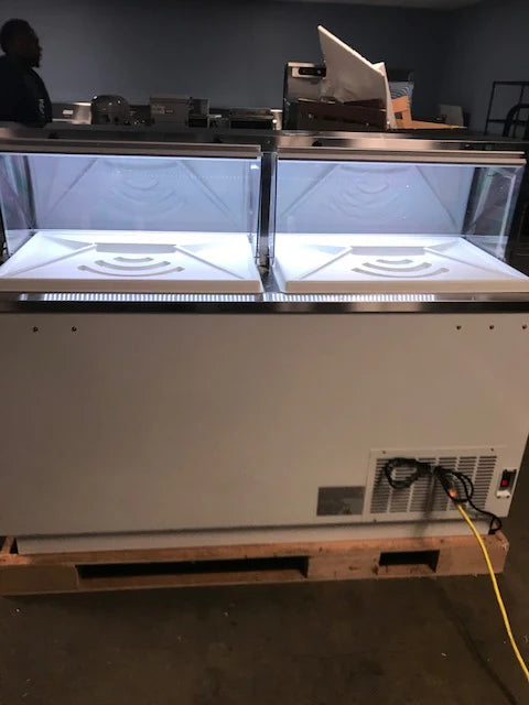 CES 66" Ice Cream Dipping Cabinet