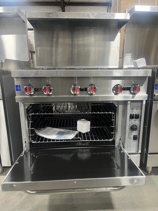 CES 36" Convection Oven with 6 Burners