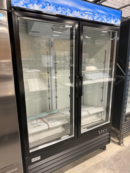 CES 2 Door Glass Front Merchandiser Cooler