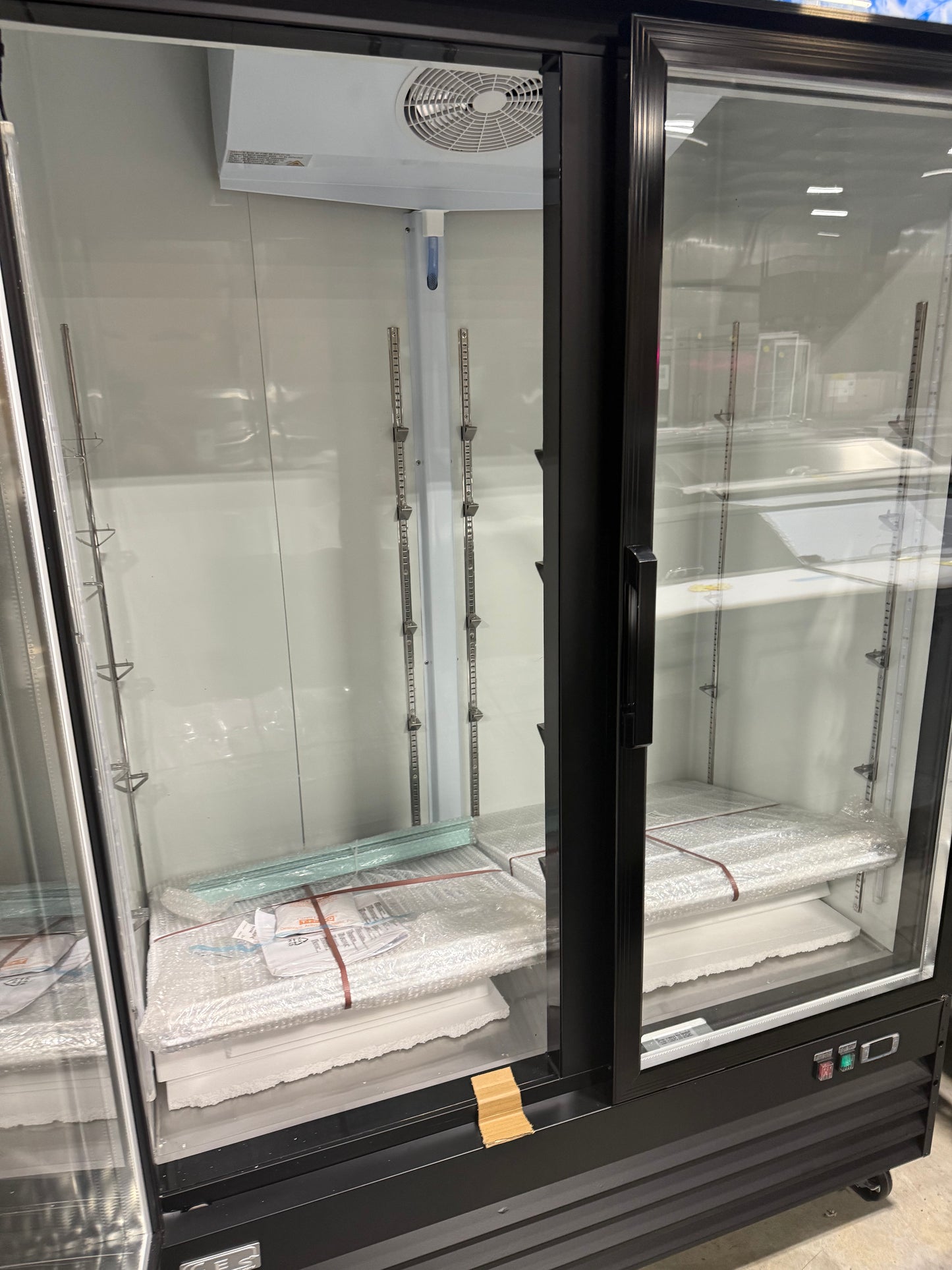 CES 2 Door Glass Front Merchandiser Cooler