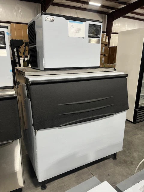 CES 700lb/Day Ice Machine W/800lb Bin