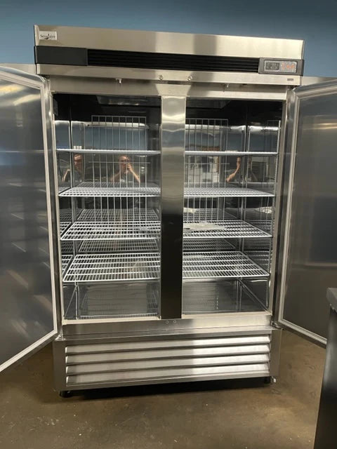 Seoulaire Double Door Stainless Freezer
