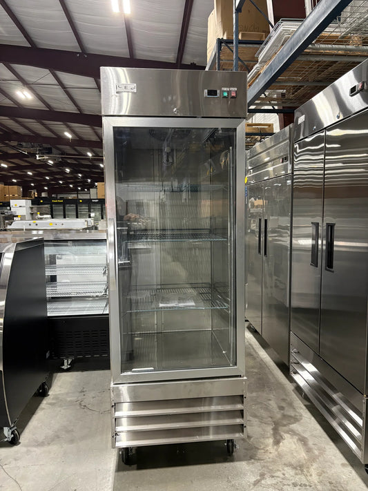 CES Single Glass Door Freezer