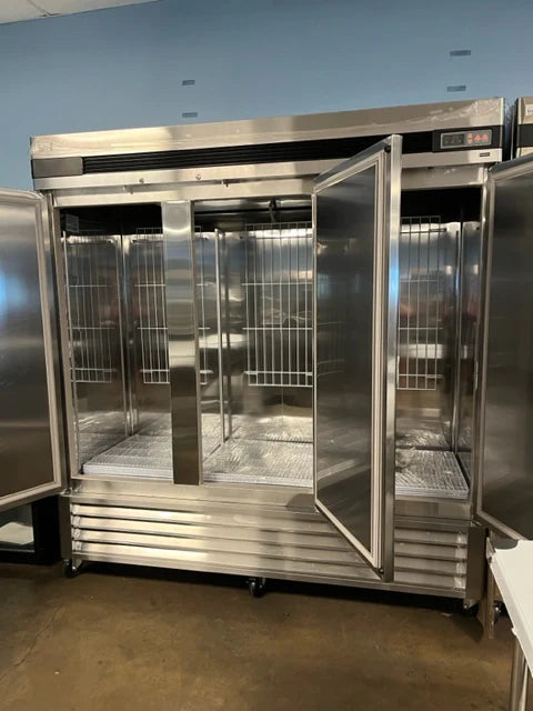 Seoulaire 3 Door Stainless Freezer