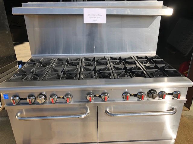 CES 60" Double Oven with 10 Burners