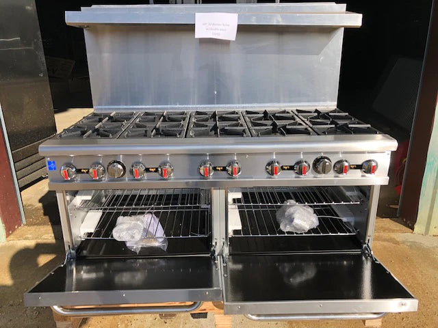 CES 60" Double Oven with 10 Burners