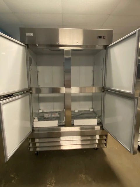CES 4-Door Split Series Stainless Freezer