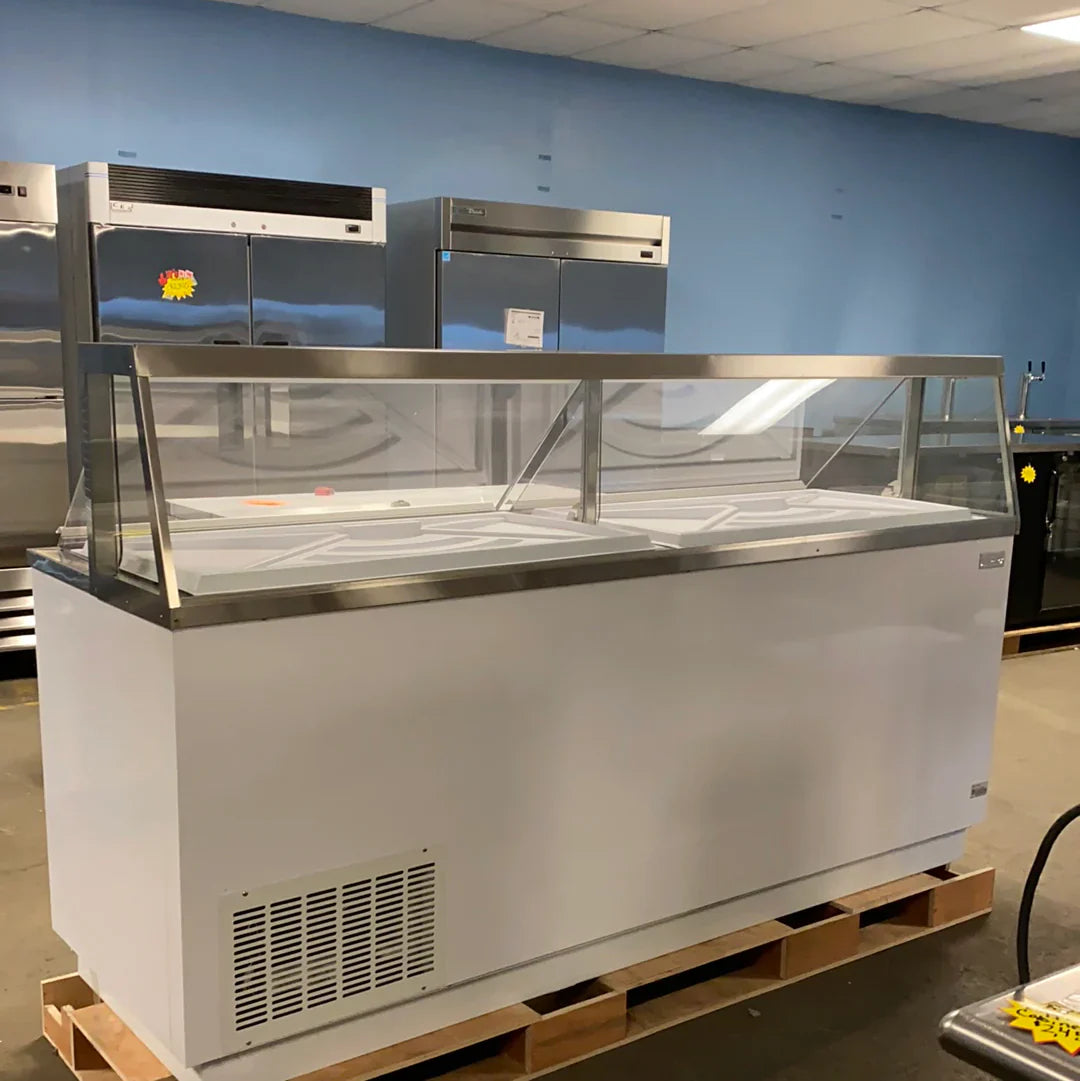 CES 88" Ice Cream Dipping Cabinet